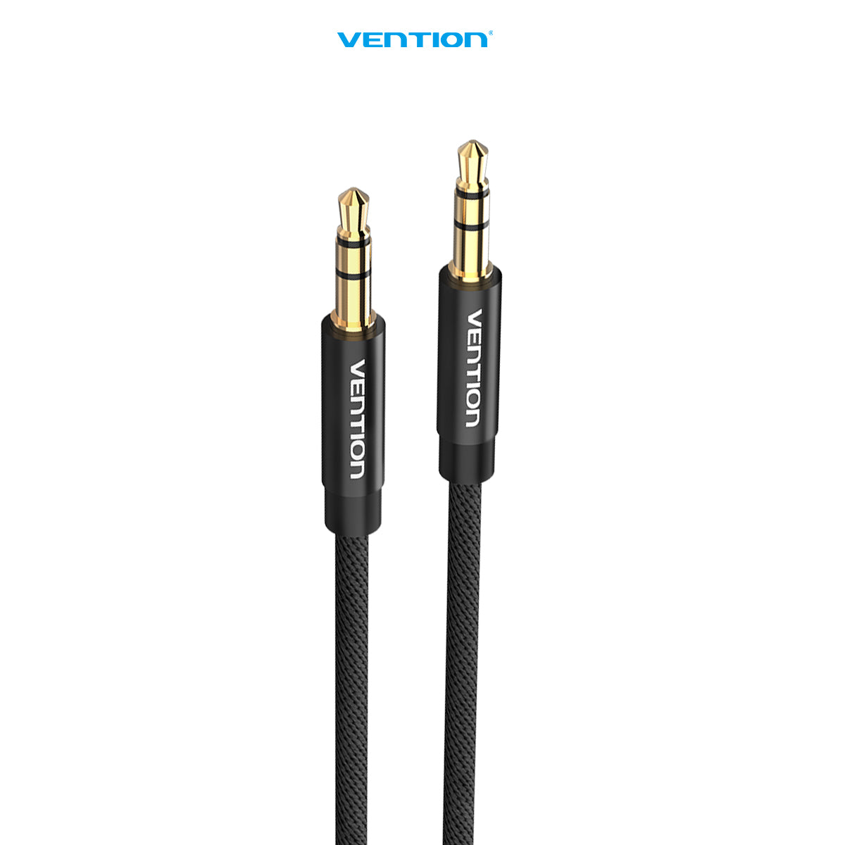 Vention Fabric Braided 3.5mm Male to Male Audio Cable - BAG