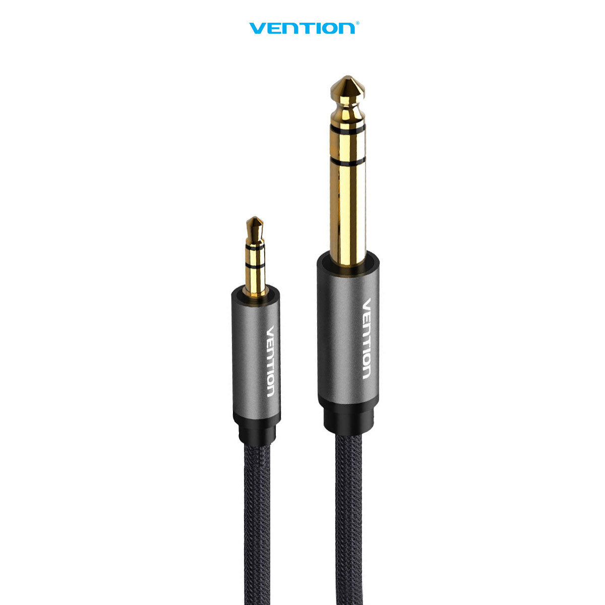 Vention Kabel Audio Cable AUX 3.5mm TRRS to 6.5mm Male to Male Nylon Braided 1M 3M 5M - BAI