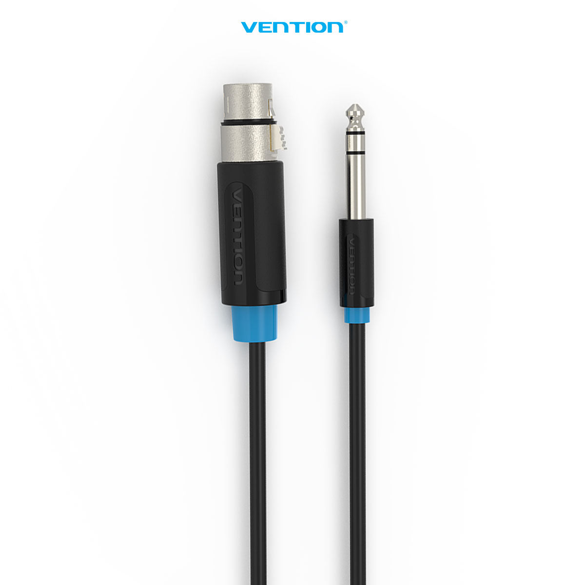 Vention Kabel Audio AUX 6.5mm TRS Male To XLR Female Jack Audio Cable 10M 15M - BBE