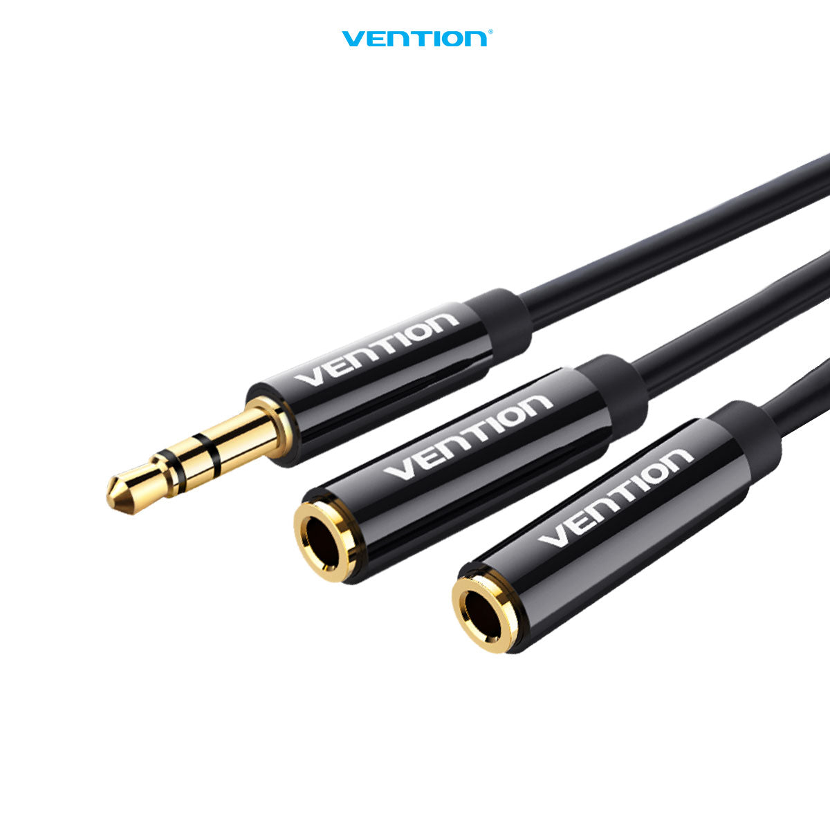 Vention Kabel AUX Jack  Audio Cable 3.5mm to Dual 3.5mm Female Stereo Splitter Cable  ABS - BBS