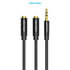 Vention Kabel Jack Audio Splitter Cable Aux 3.5mm Male to 2 Female 3.5mm Stereo Splitter Cable - BBW