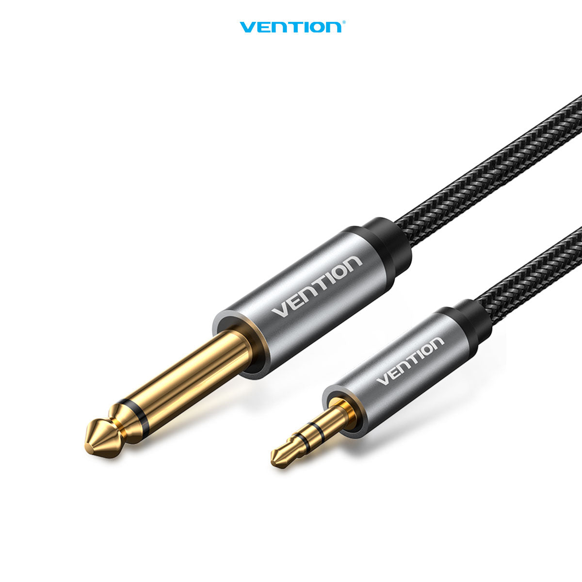 Vention Kabel Audio TRS 3.5mm Male to 6.5mm Male Jack Audio Cable 1M 2M 3M 5M - BCY