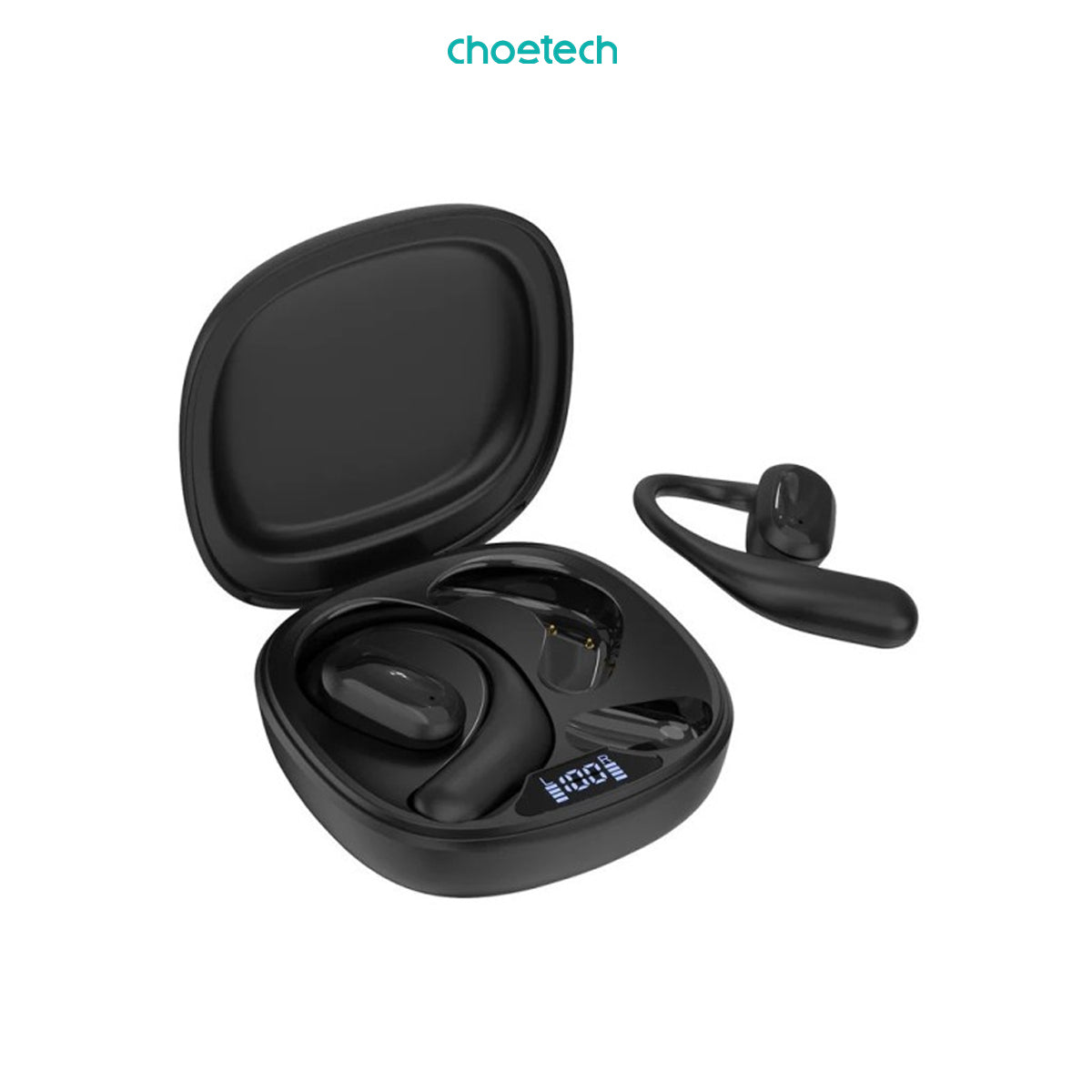 Choetech BH-T25 Over-Ear Wireless Stereo TWS Digital LED Display