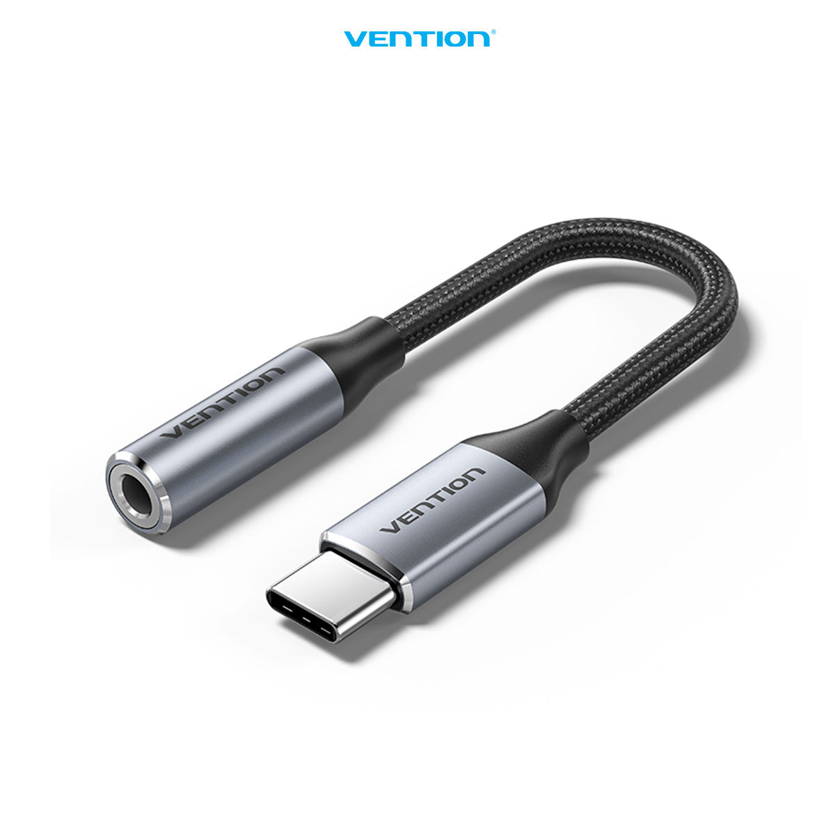 Vention Kabel Adapter USB Type C to Aux 3.5mm Converter Earphone Jack DAC Aluminium Alloy - BID
