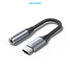 Vention Kabel Adapter USB Type C to Aux 3.5mm Converter Earphone Jack DAC Aluminium Alloy - BID