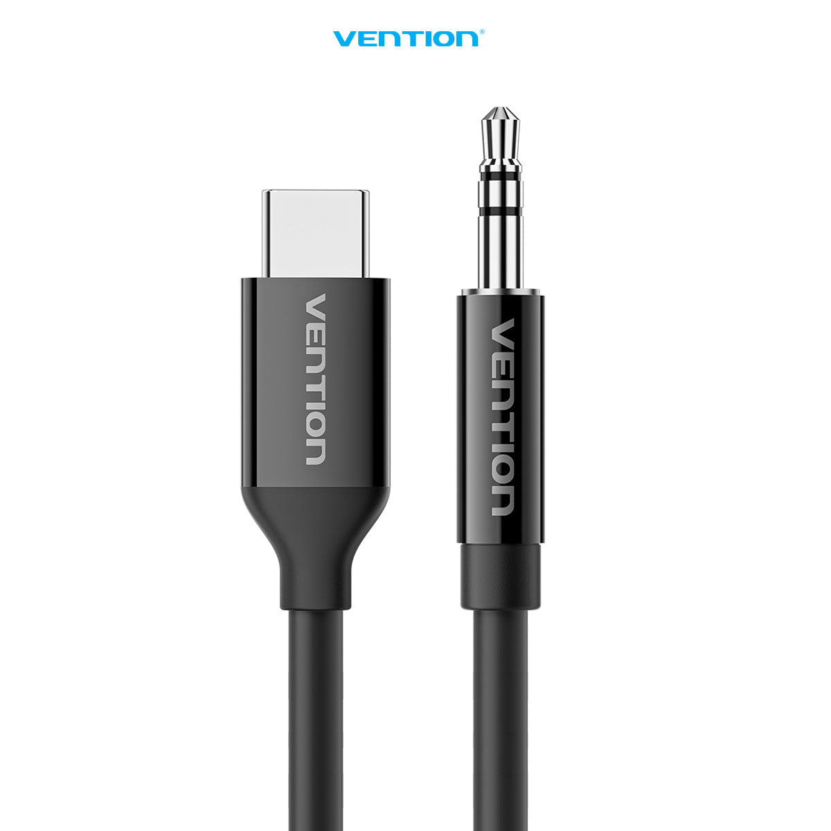 Vention Kabel Jack Audio Cable USB Type C Male  to Aux 3.5mm Male With DAC Adapter ABS - BIF
