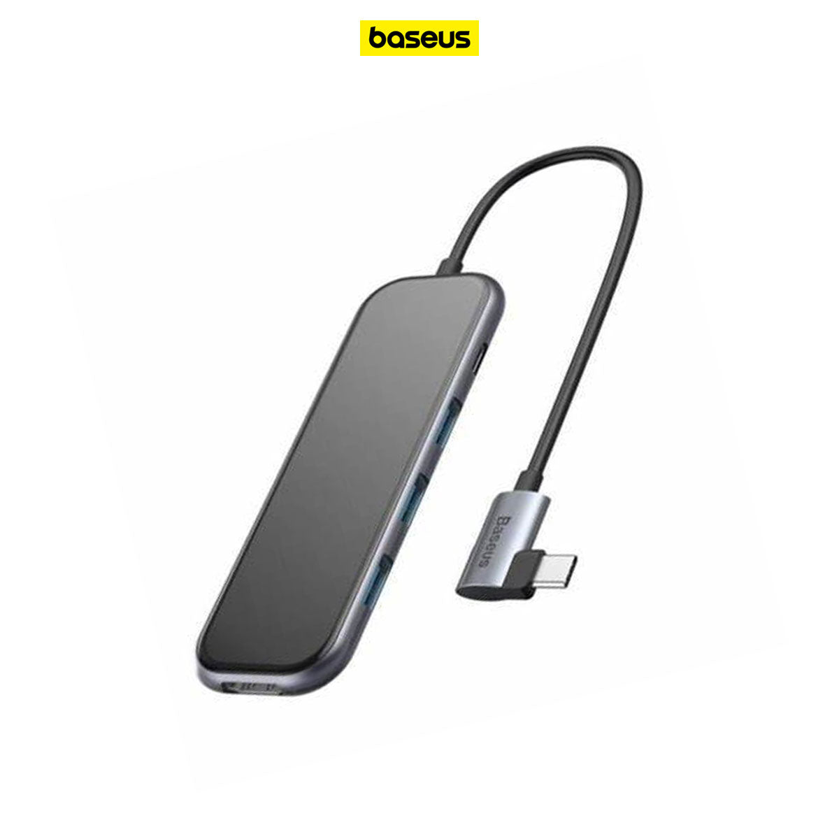 BASEUS Multi-functional HUB (Type-C to 3xUSB3.0+HD4K+PD) Gray CAHUB-BZ