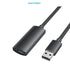 Vention Kabel Active Extension Cable USB A 2.0 Male to Female 480Mbps Type C Power Supply 2A 15M 20M - CBK