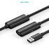 Vention Kabel Active Extension Cable USB A 2.0 Male to Female 480Mbps Type C Power Supply 2A 5M 10M - CBK