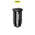 BASEUS Square metal A+A 30W Dual QC3.0 Quick Car Charger CCALL-DS