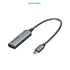 Vention Hub Adapter 2in1 USB C to USB A 3.2 Gen 2 10Gbps 100W PD PPS - CCA
