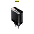 BASEUS Mirror Lake Digital Display 4USB Travel Charger 30W EU CCJMHB-B