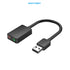 Vention USB Sound Card External to AUX 3.5MM Double Hole Type - CDY