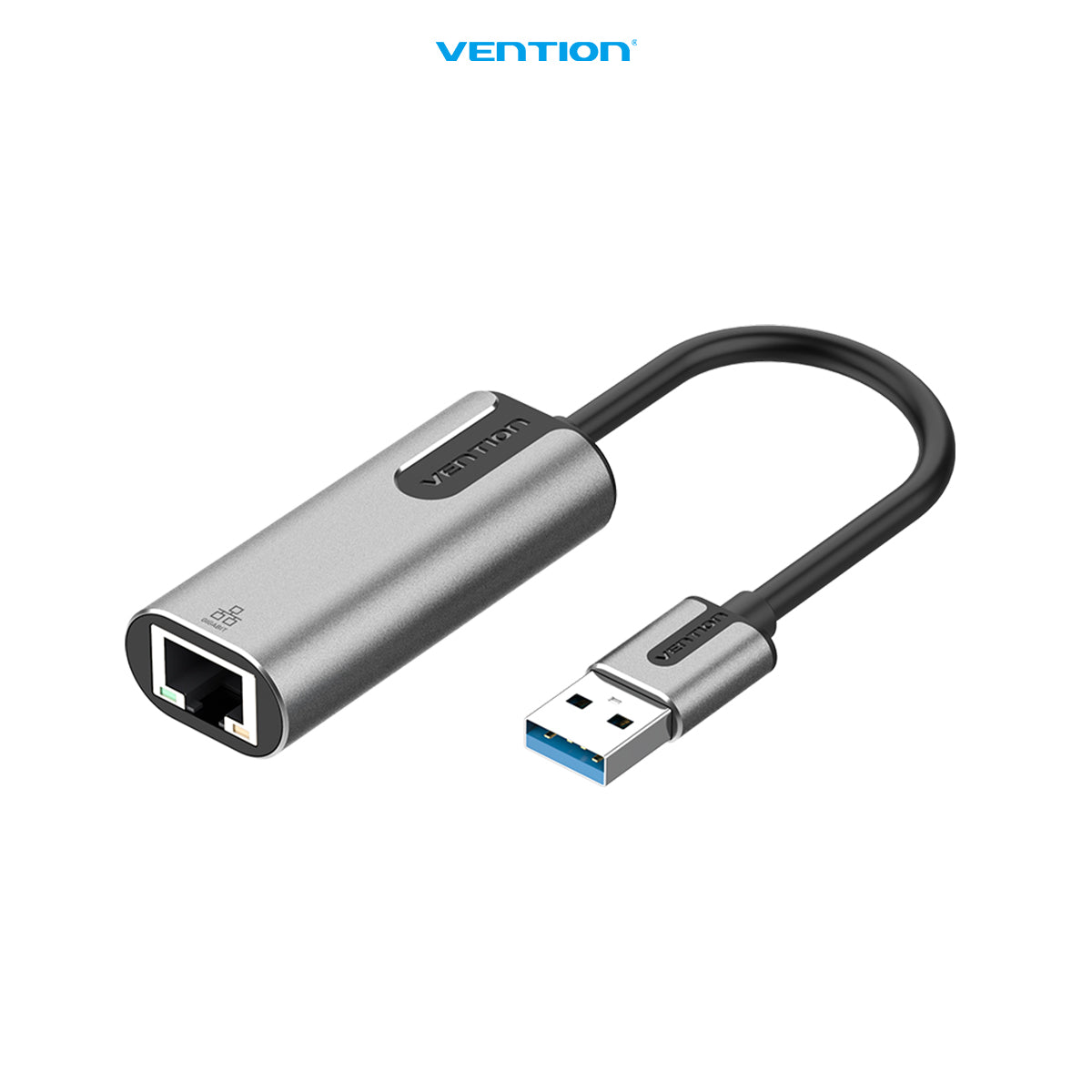 Vention Adapter USB A 3.0 to RJ45 Gigabit Ethernet 1000Mbps ABS Material - CEW