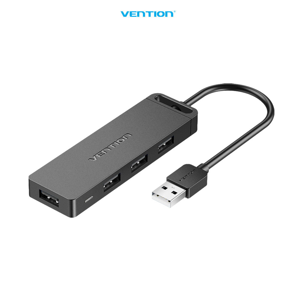 Vention USB HUB 2.0 4 Port With Power Supply 4K 60 Hz 480Mbps - CHM