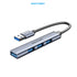 Vention USB 3.0 Hub 4 in 1 Slim Mini Hub - CKOHB