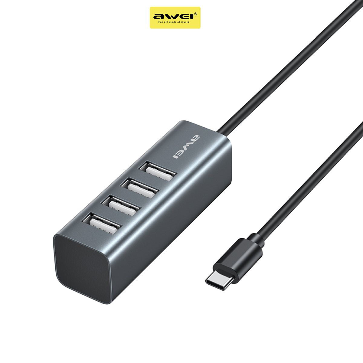 Awei Type-C HUB 4-Ports USB CL-122T