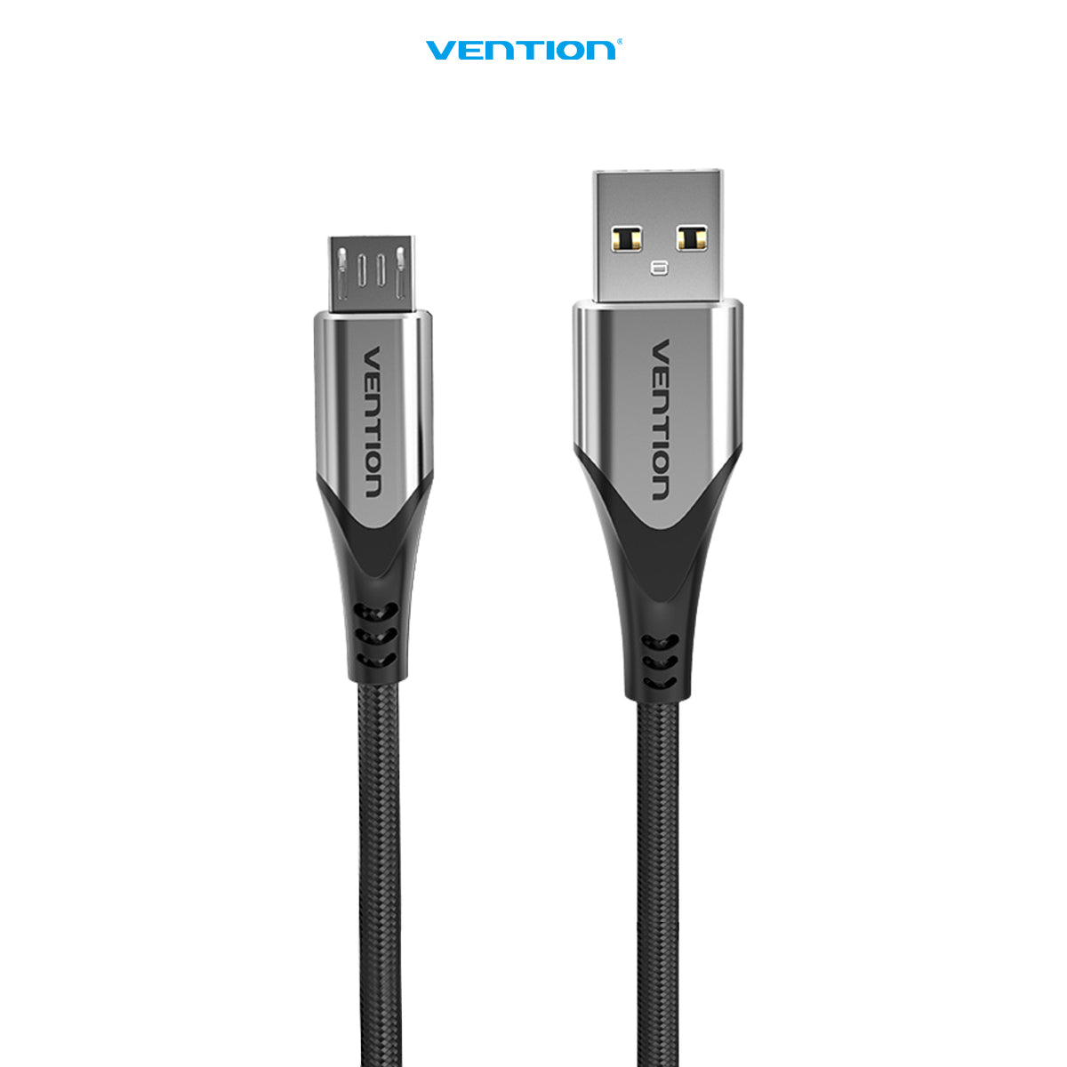 Vention Kabel Data USB A to Micro 3A Fast Charging Aluminium Alloy 1M 2M - COA