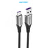 Vention Kabel Data USB Type C to USB 2.0 A Cotton Braided Cable 1M 2M Fast Charging - COF