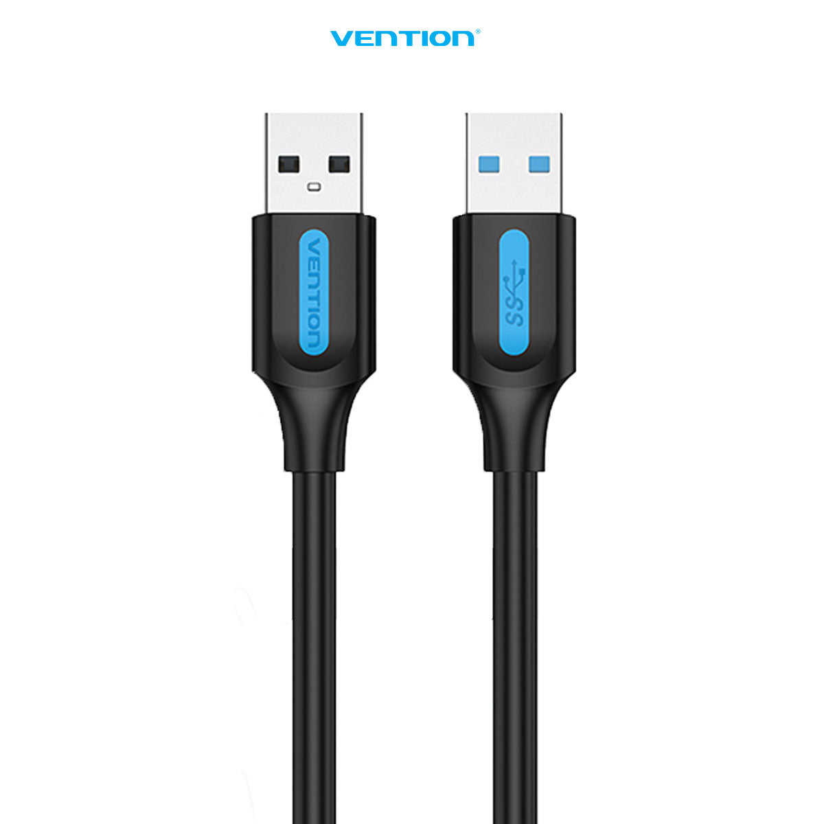 Vention Kabel Data USB 3.0 A Male to A Male 2A 5Gbps Extension Cable 1M 2M 3M - CON