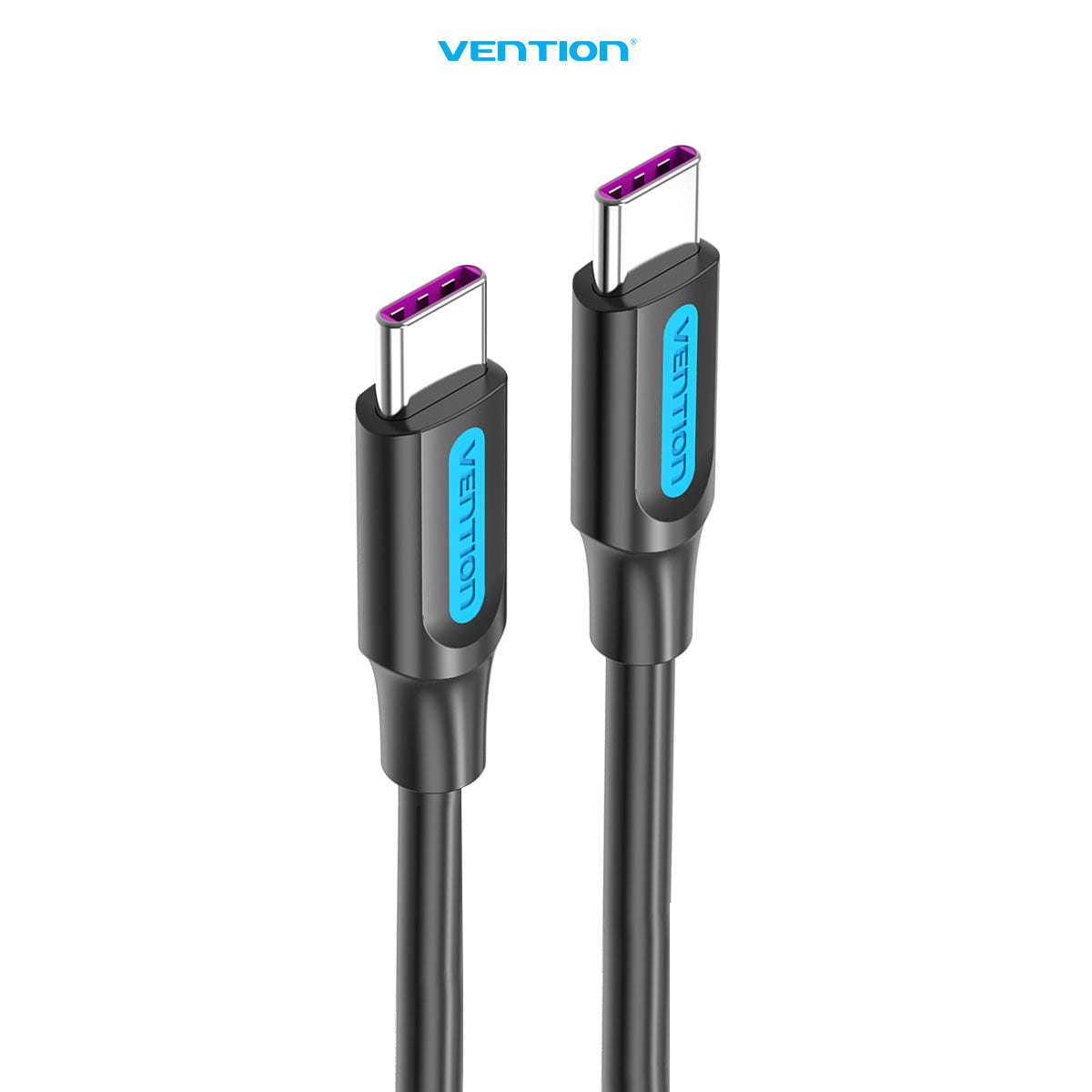 Vention Kabel USB Type C 2.0 Male to Type C Male Quick Charge Cable 1M 1.5M 2M 5A - COT