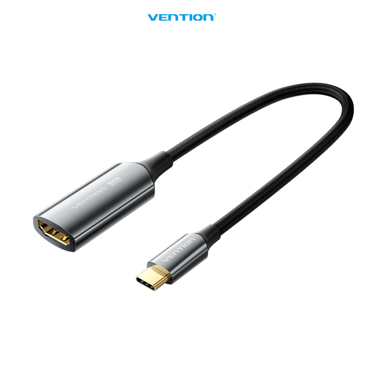 Vention Converter USB C to HDMI 4K Cotton Braided 0.25M - CRE
