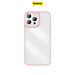 Baseus Crystal Phone Case For iP 13 Pro 2021 Pink