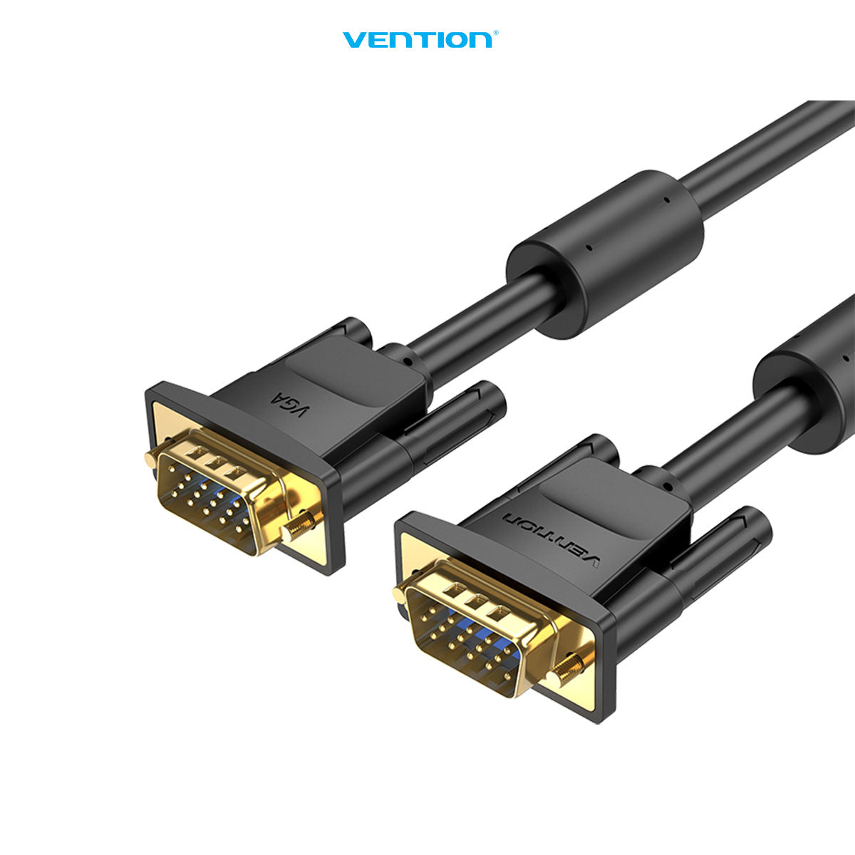 Vention Kabel Ekstension VGA (3+6) Cable Male to Male Ferrite Cores 1080P 60Hz 20M 25M - DAE