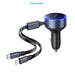 Vention Car Charger USB C 60W 3A With Built in Cable USB C / Lightning - FFO