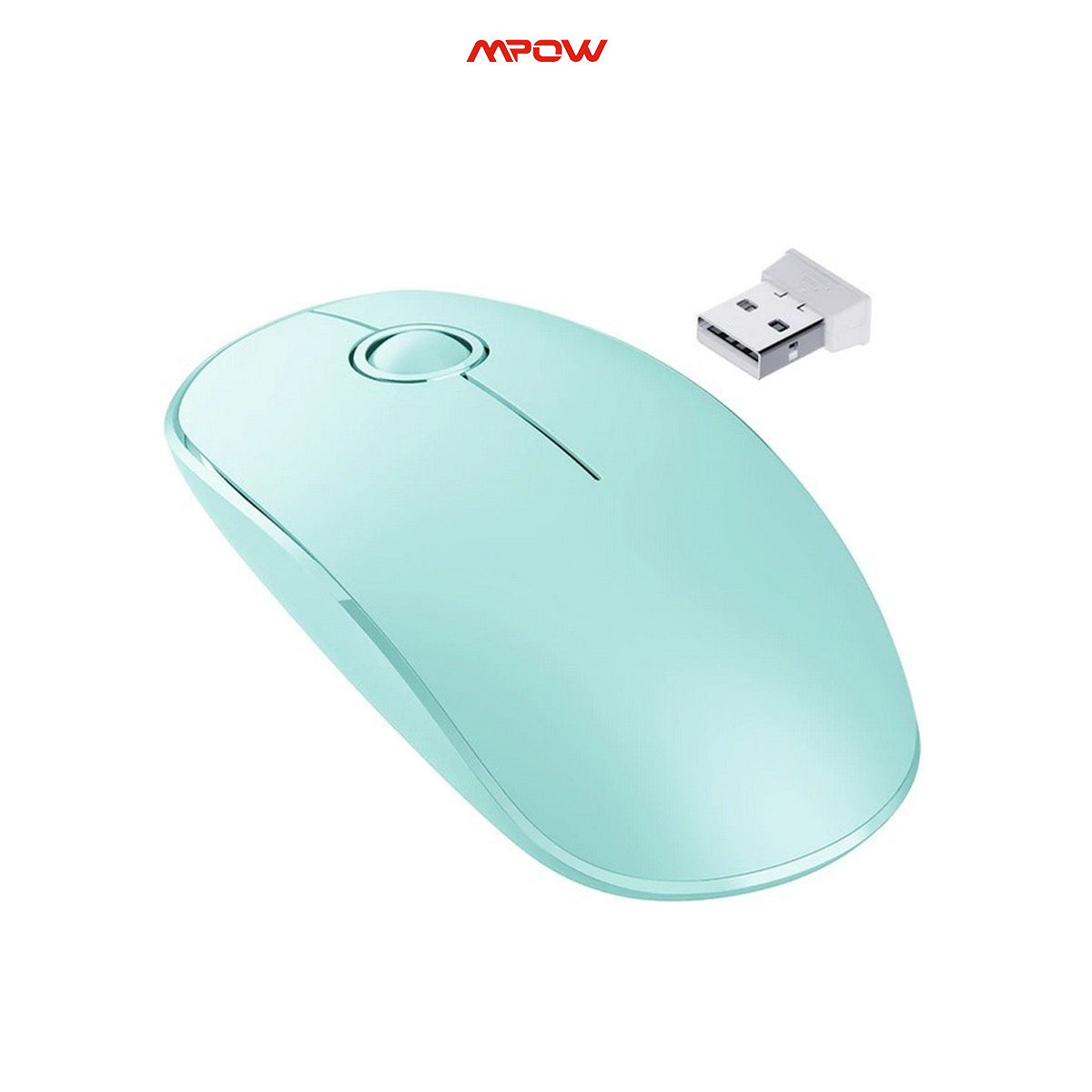 MPOW Wireless Mouse 2.4G with USB Nano Receiver - GEPC071B