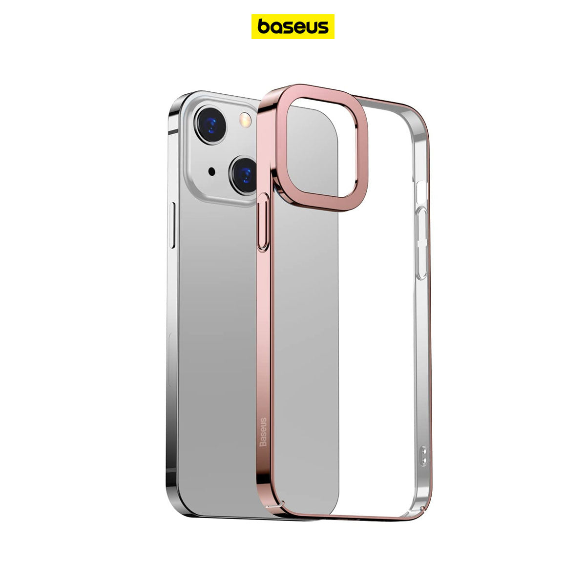 Baseus Glitter Phone Case For iP 13 2021 Pink