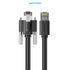 Vention Kabel Lan Ultra Flexible Cat6A SFTP Industrial Camera Ethernet Patch Cable RJ45 40Gbps 2000Mhz 12M 15M  - IBU