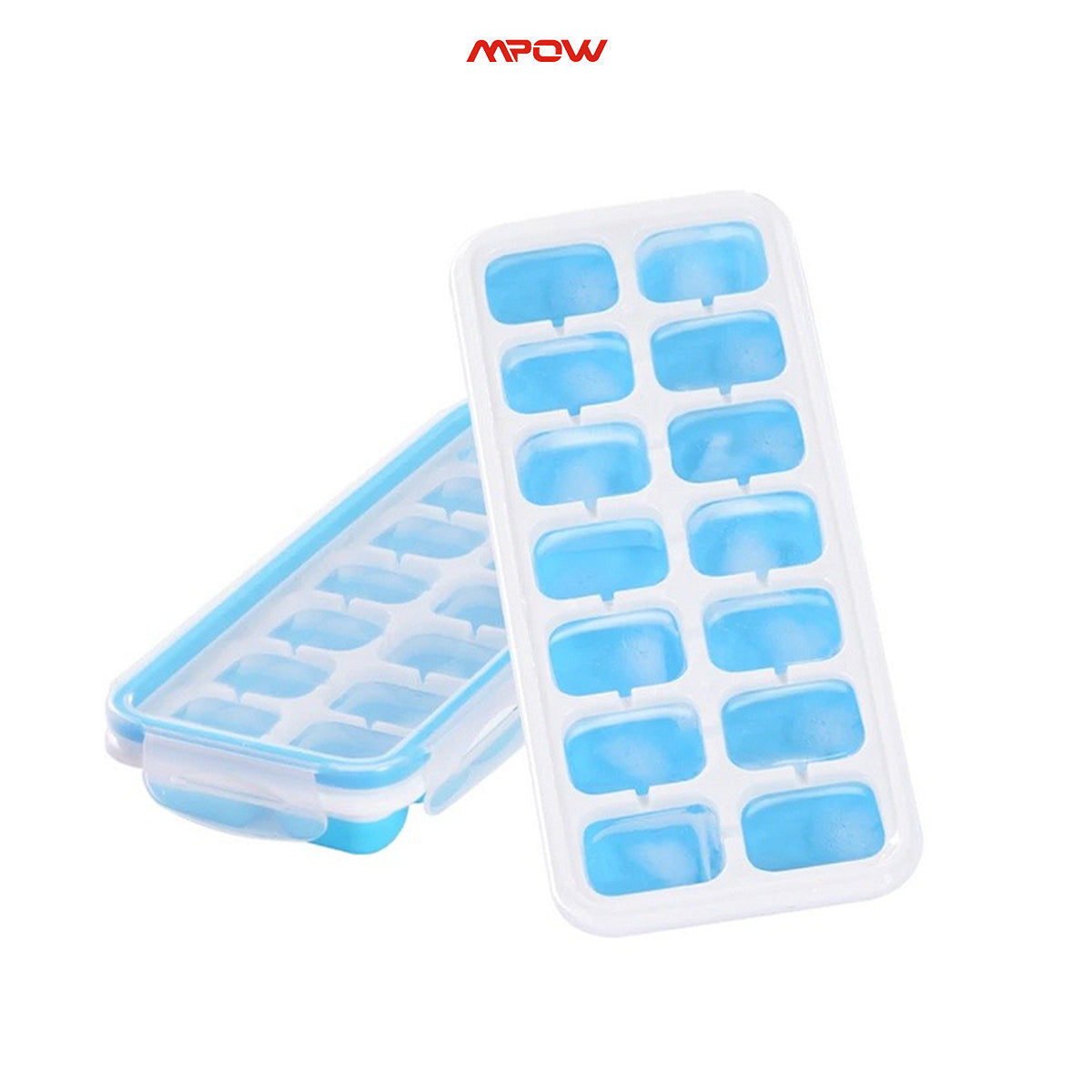 MPOW Ikich Ice Cube Trays 2 Pack (14-Ice Cube Trays) - KCCP131AL