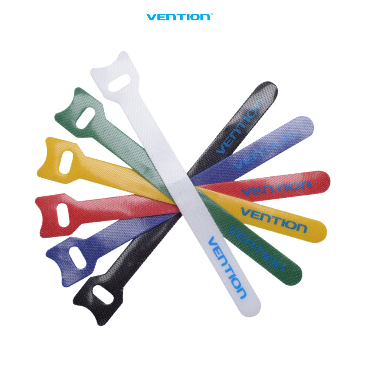 Vention Kabel Ties Nylon Blended With Buckle Tie 6 PCS - KAC