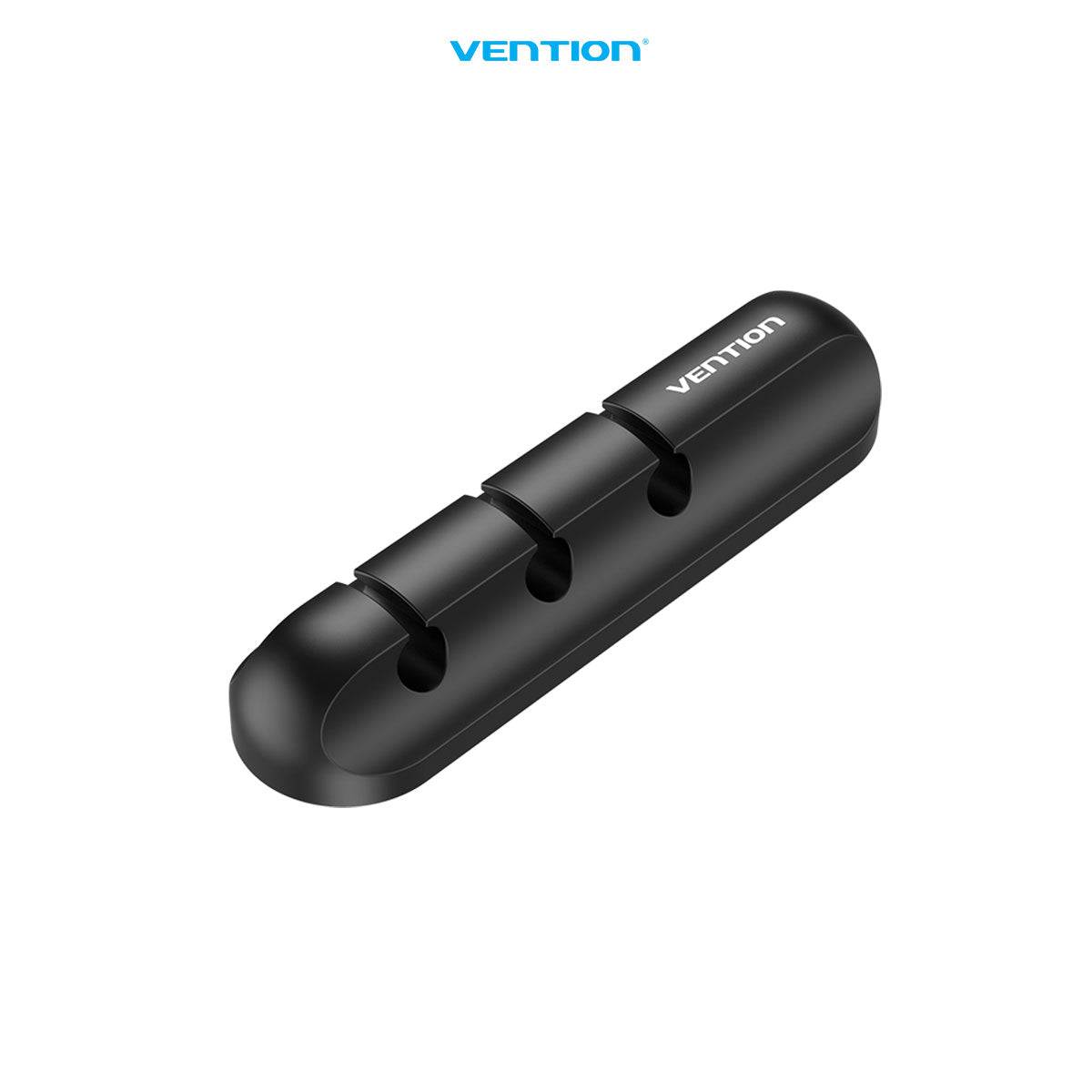 Vention Kabel Manager Organizer Cable Clips Holder For Dekstop 3 Line Ports - KBT