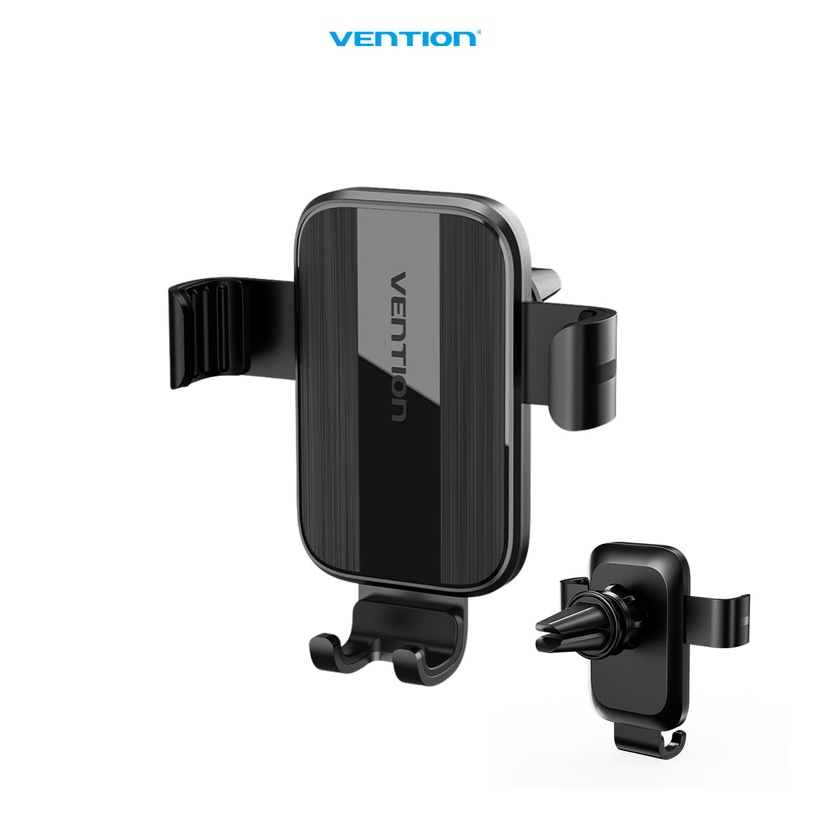 Vention Auto-Clamping Car Phone Mount With Duckbill Clip Square Fashion - KCT
