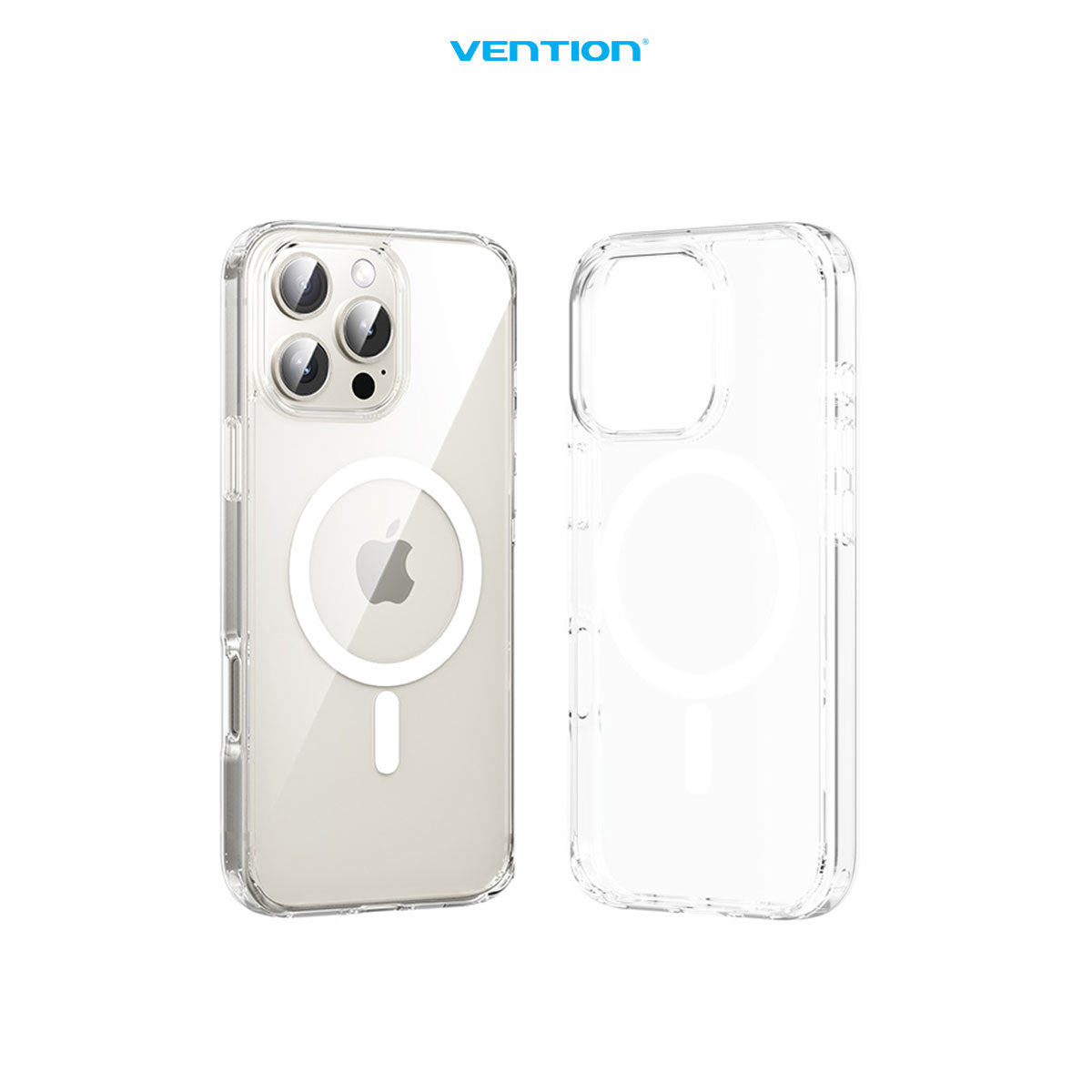 Vention Concise Cassing iPhone 16 Plus Pro Max Magnetic Magsafe Transparet Case - KUG