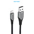 Vention Kabel Charger USB A to Lightning 2.4A MFI Fast Charging Gray - LAB