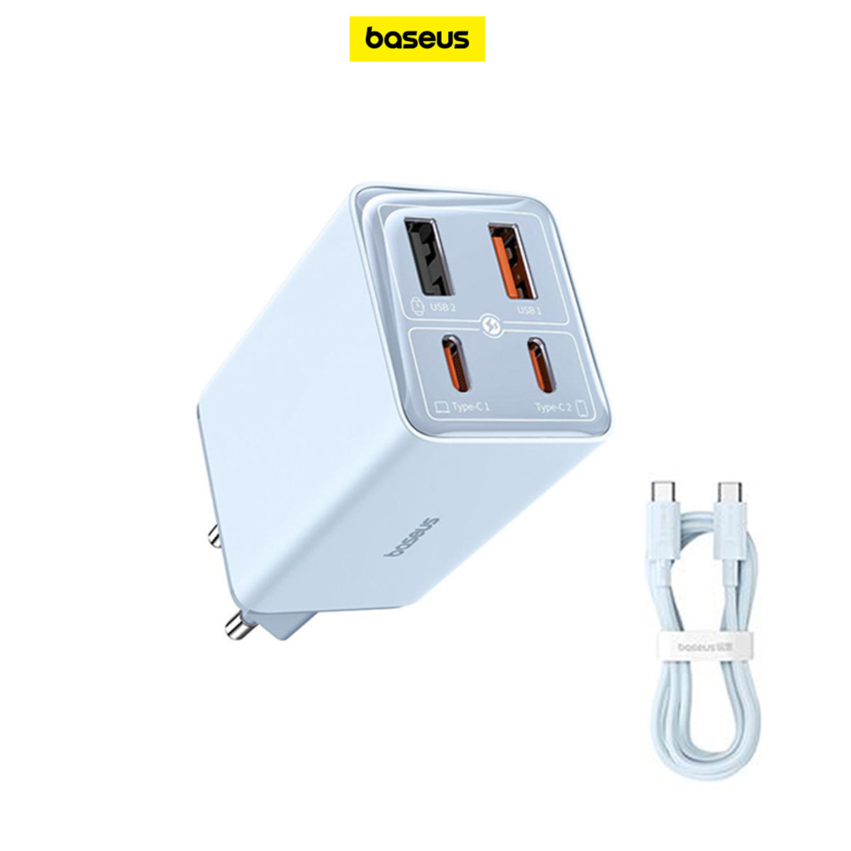 Baseus GaN6 Pro Fast Charger 2C+2U 65W EU