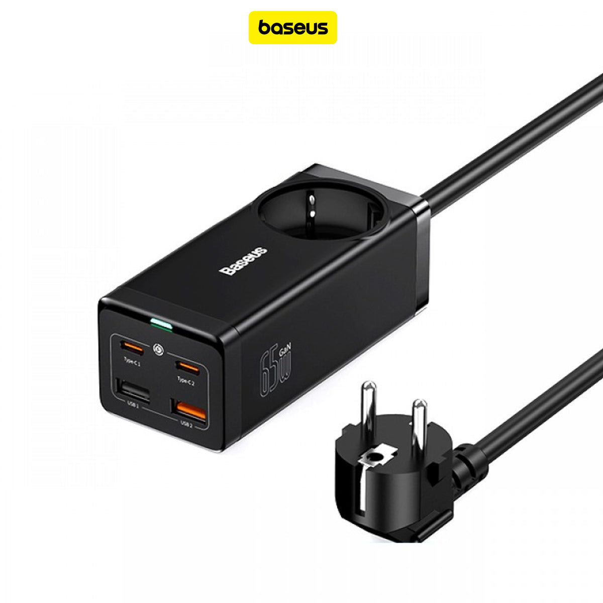 Baseus Gan3 Pro Desktop Powerstrip AC+2U+2C 65W EU -PSZM