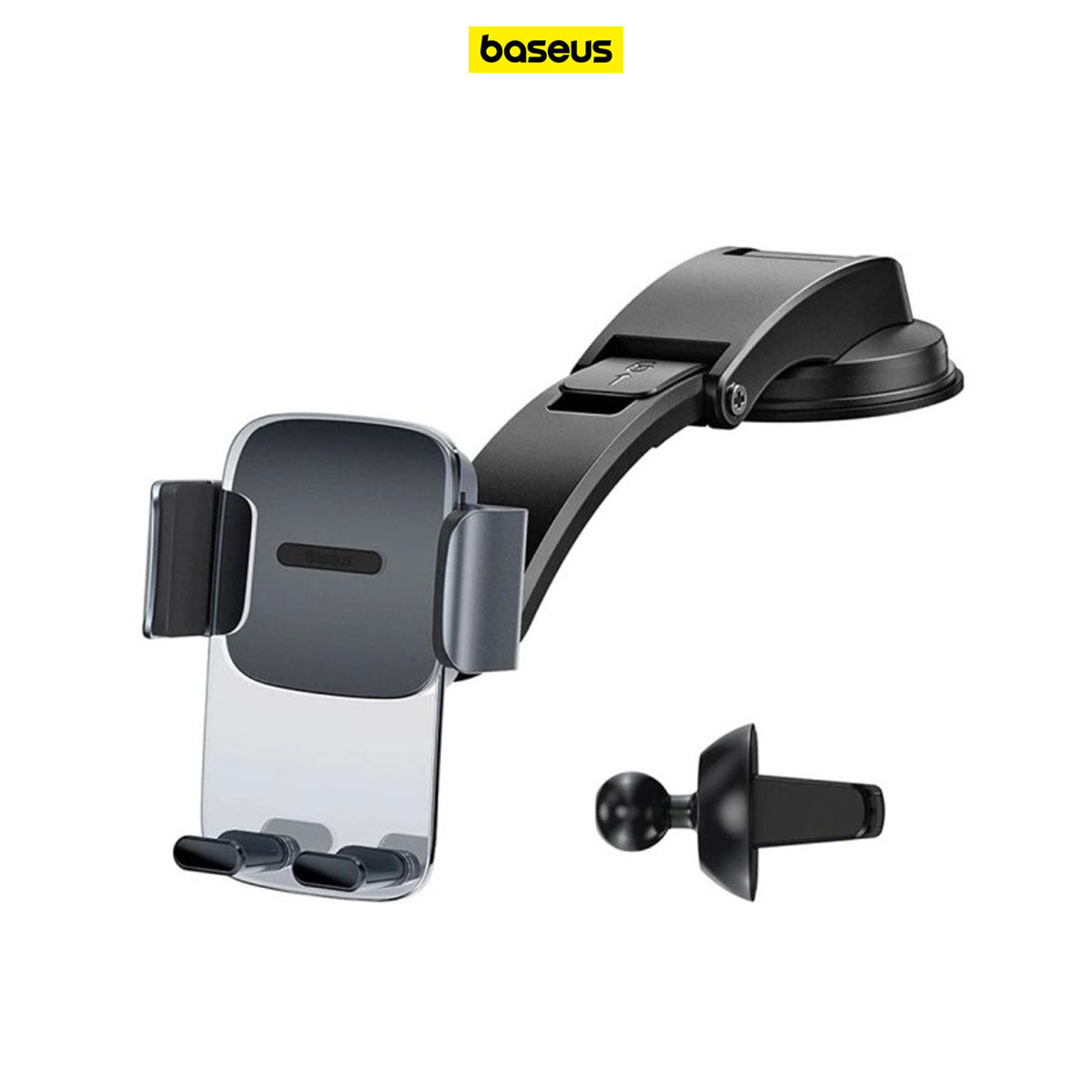 BASEUS Easy Control Clamp Car Mount Holder (A Set) - SUYK0000