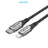 Vention Cable Charger USB C to Lightning 3A 20W MFI 2M - TAC
