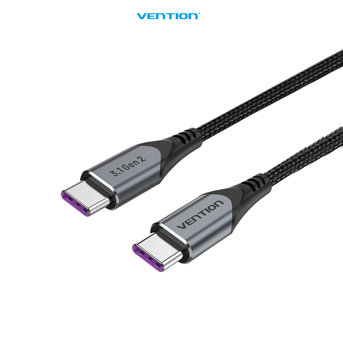 Vention Kabel Data USB Gen2 Thunderbolt 3 Type C to C 5A 100W PD - TAH