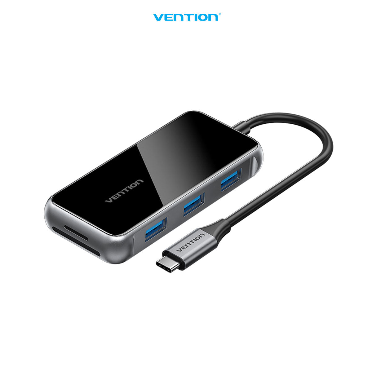 Vention Hub Multiport 7in 1 Docking Station USB Type C To HDMI/USB PD 100W Acrylic Type - TFM