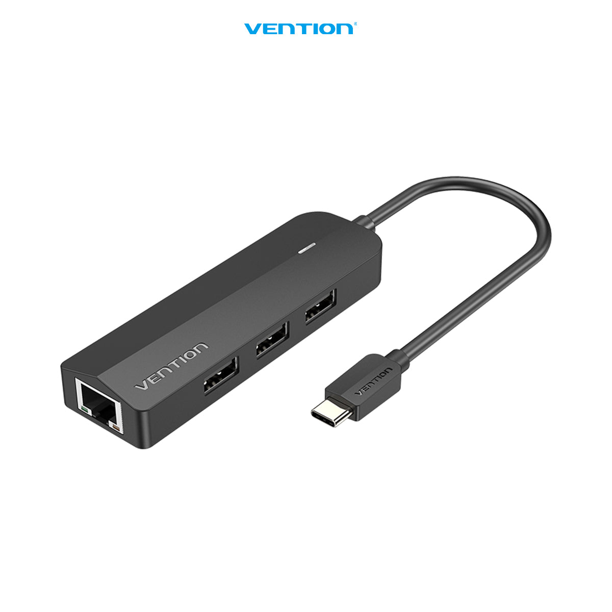 Vention HUB 5 In 1 USB Type C TO RJ45 LAN Micro USB Power Supply Fast Ethernet - TGO