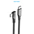 Vention Cable Charger USB C To Type C Right Angel 3A Fast Charging - TRA