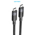 Vention Kabel Cable USB 3.2 Gen2 Type C Male to C Male 5A 10Gbps 4K 60Hz Aluminum Alloy - TRG