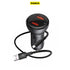 BASEUS Digital Display Dual SCP QC Car Charger U+U 45W - TZCCBX-B