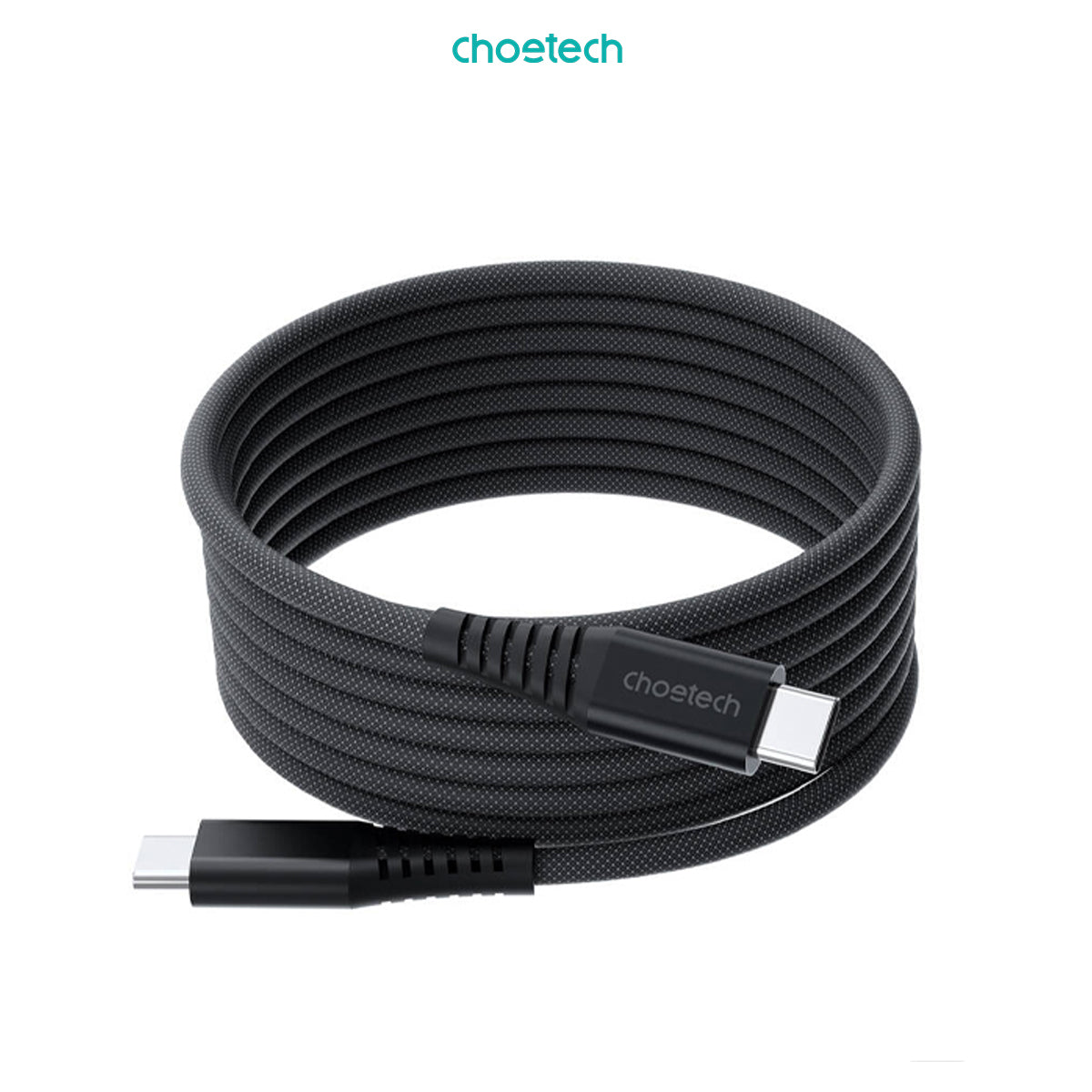 Choetech XCC-1051 Data Cable Charger Magnetic 240W USB Type C to C 1.8M Braided
