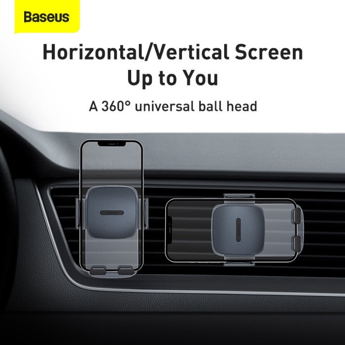 BASEUS Easy Control Clamp Car Mount Holder (Air Outlet) - SUYK0001